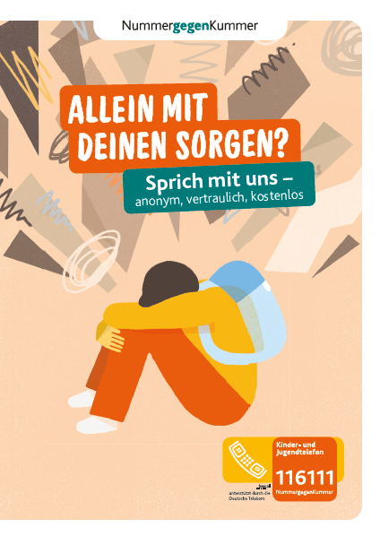 Flyer fuer Kinder und Jugendliche