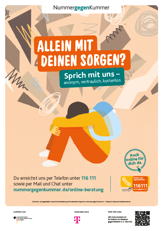 Plakat fuer Kinder und Jugendliche