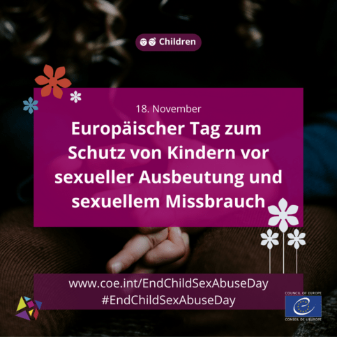 18.11.23 Europäischer Tag zum Schutz vor Kindern vor sexueller Ausbeutung und sexuellem Missbrauch